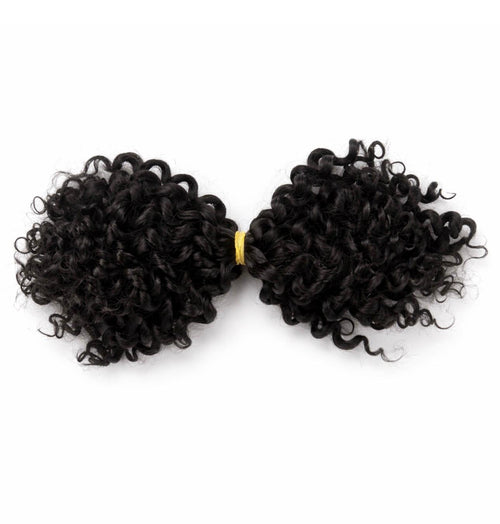 BRAID CURLY HUMAN HAIR 14 INCH