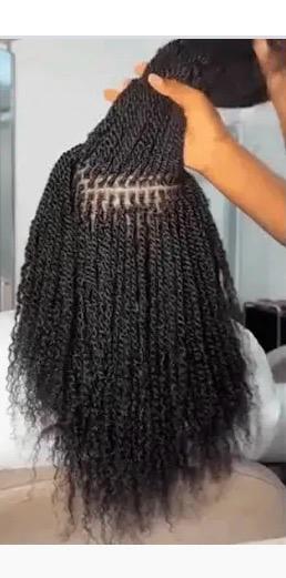HAIR BULK CURLY HUMAN HAIR 16 INCH