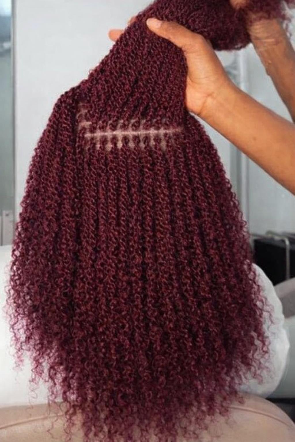 HAIR BULK CURLY HUMAN HAIR 16 INCH