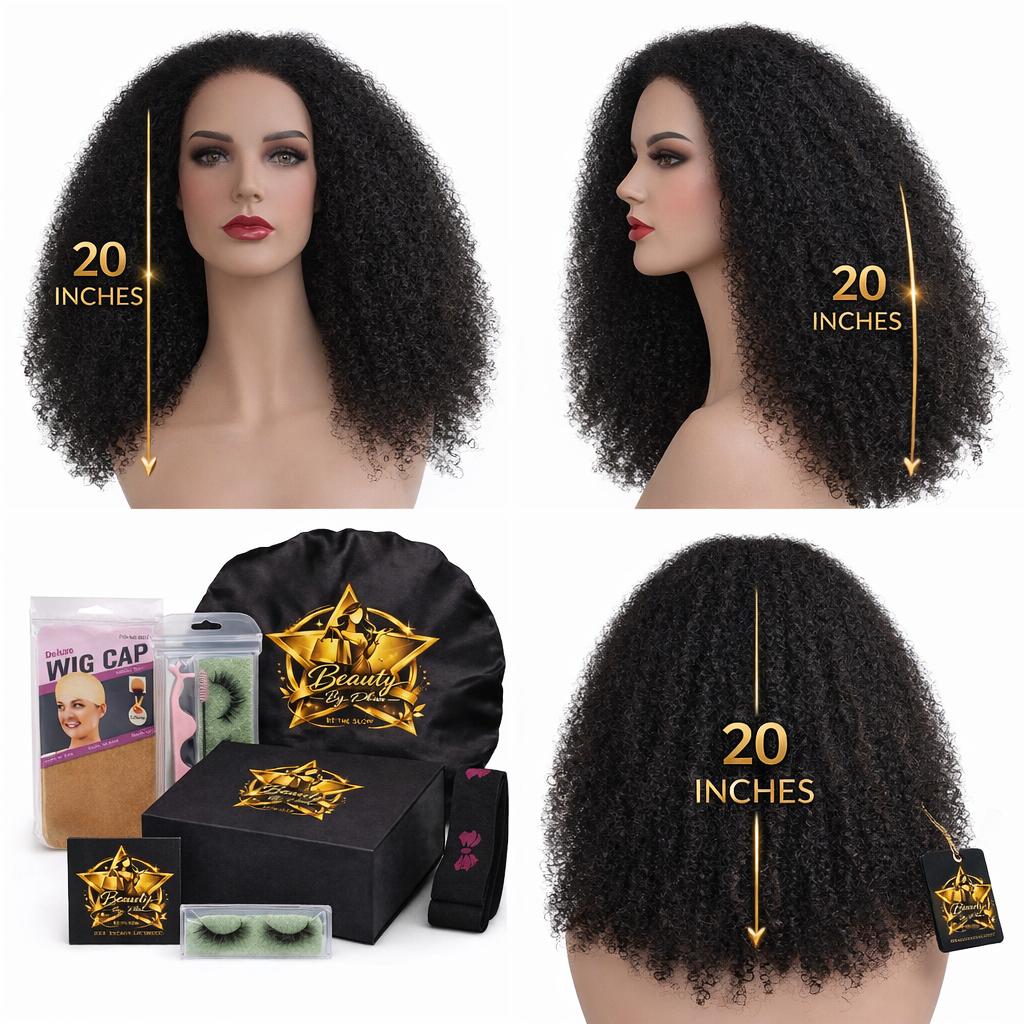 AFR CURLY 360 LACE FRONT 20 INCH
