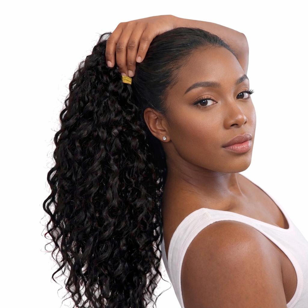 BRAID LOOSE CURLY HUMAN HAIR 22 INCH