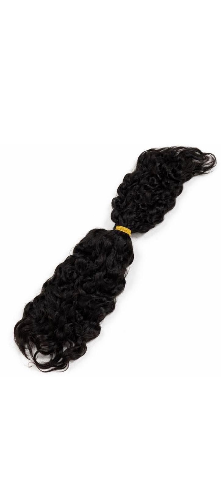 BRAID LOOSE CURLY HUMAN HAIR 14 INCH